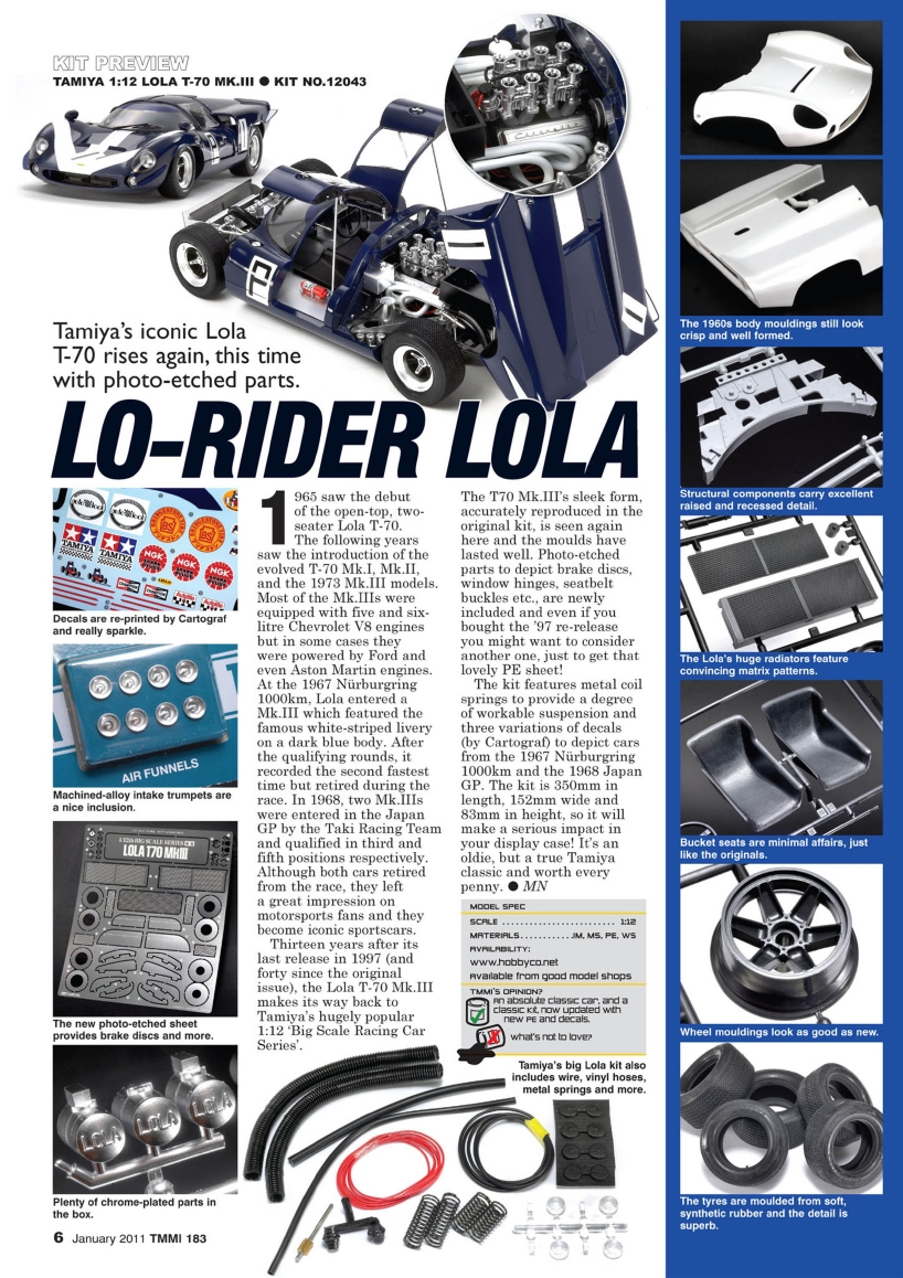 Tamiya Model Magazine 183 (2011.01)